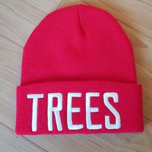 Brand new TREES statement Beanie. UNISEX